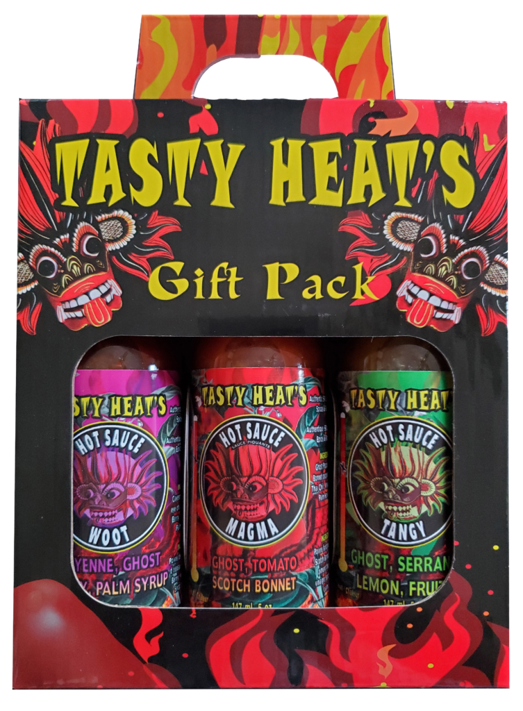 Hot Sauce T Set Tasty Heats Hot Sauce T Pack 